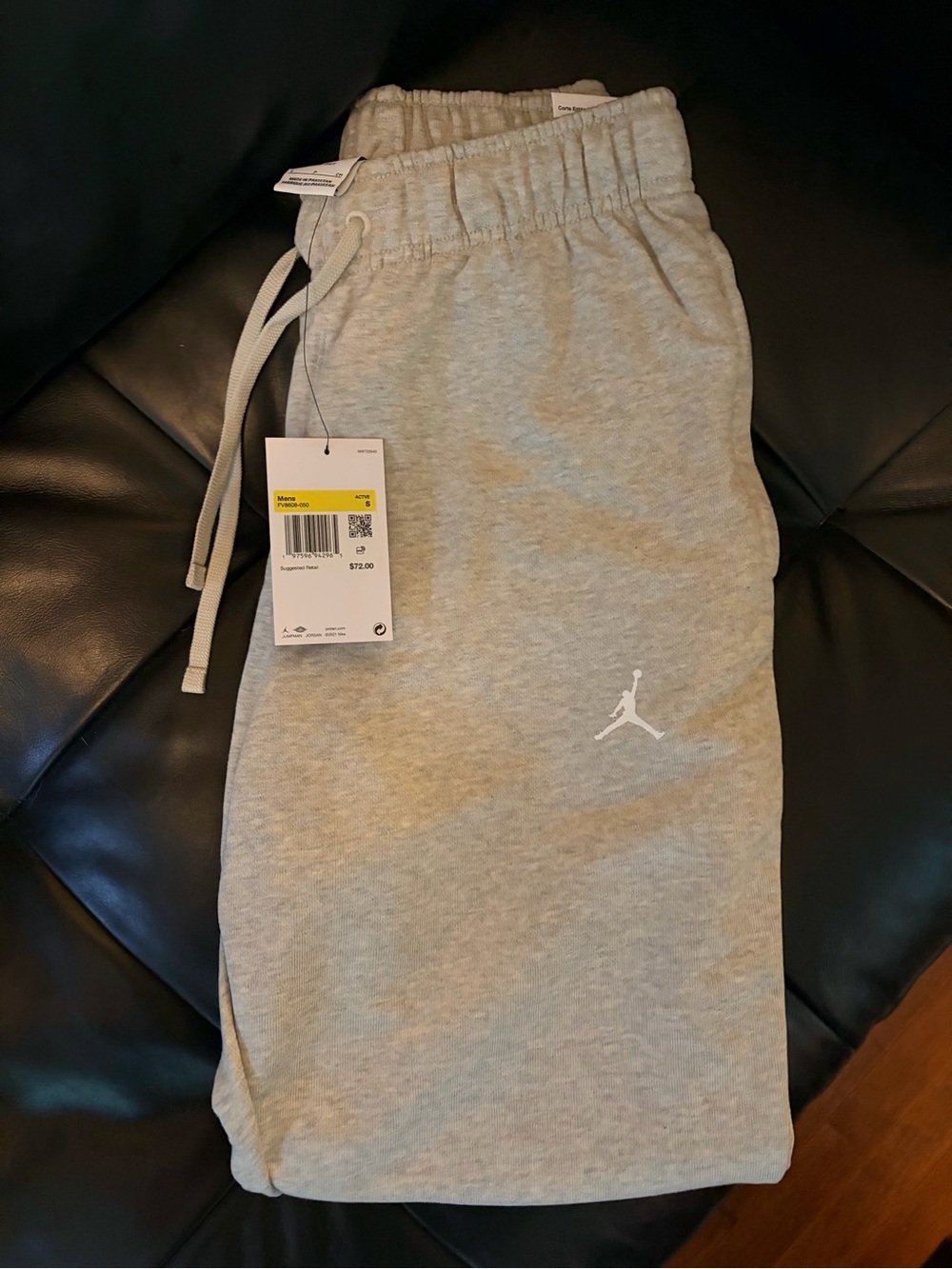 Jordan Sport Crossover Dri-FIT Fleece Joggers Gray S NWT
